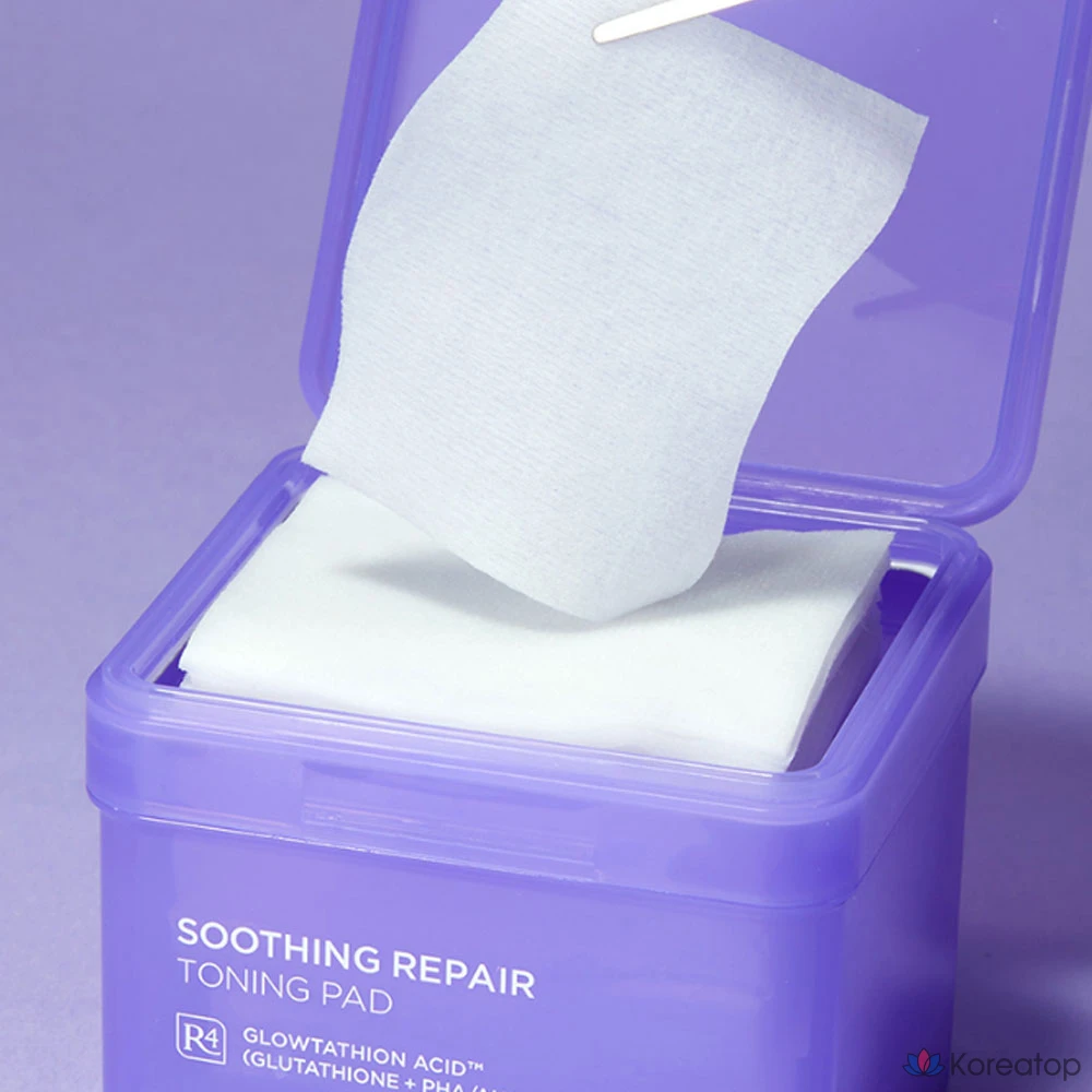 Тонер-пэды Dermafirm Soothing Repair Toning Pad R4, 180 мл, 70 шт.