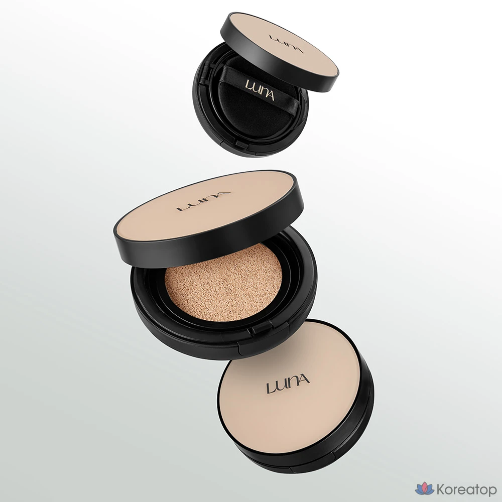 Консилер-кушон Luna Long Lasting Conceal Fixing Cushion, оттенок 21 Warm Beige, 13.5 г, 1 шт.