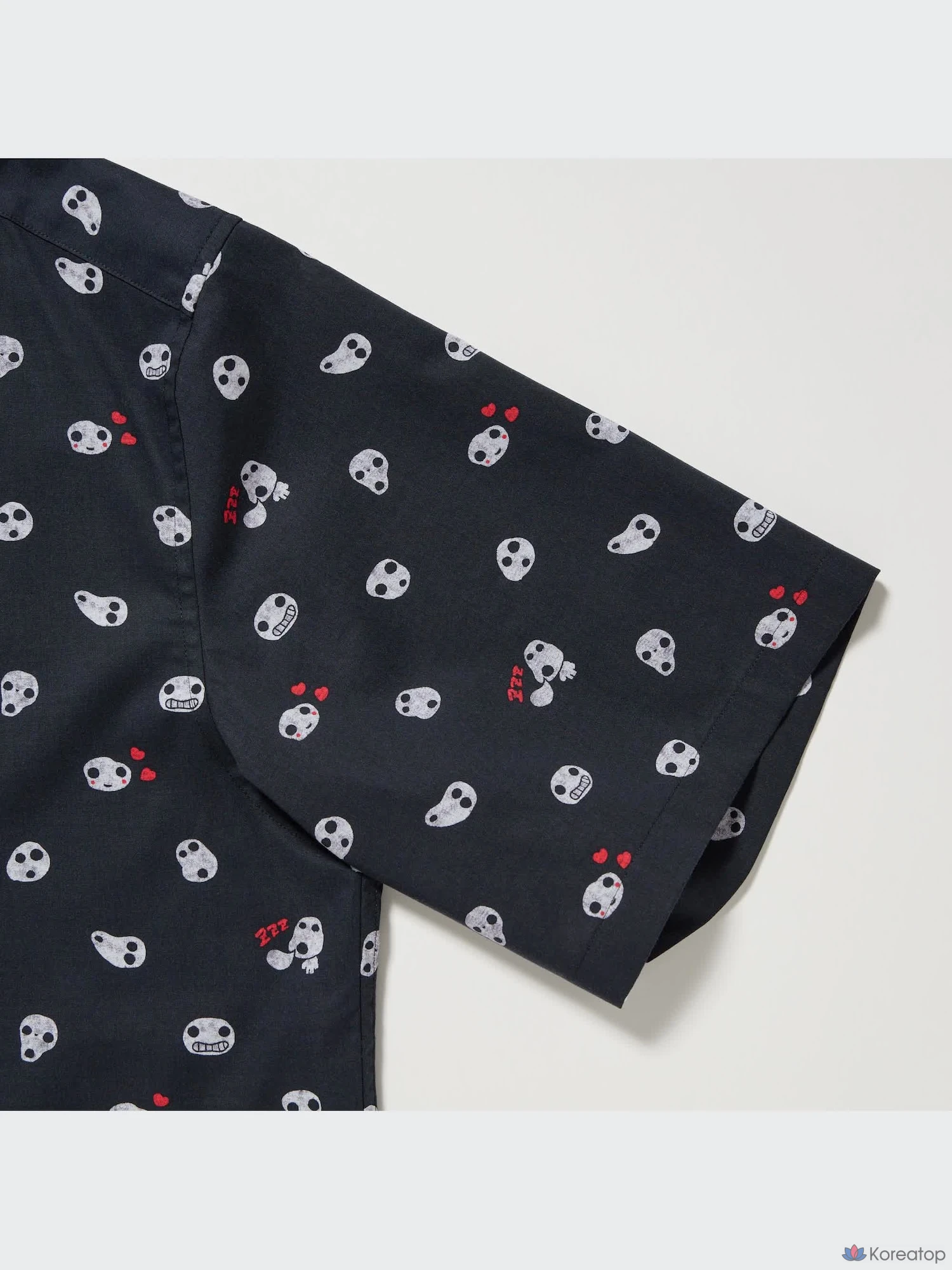 Рубашка Uniqlo Studio Ghibli Open Collar Shirt (Short Sleeve) C