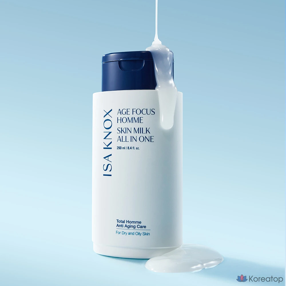 Тонер Isa Knox Age Focus Homme Skin Milk All-in-One, 250 мл, 1 шт.