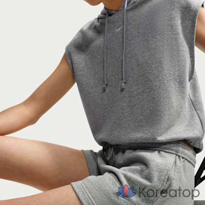 Шорты женские Nike Studio Fleece Lightweight Mid-Rise