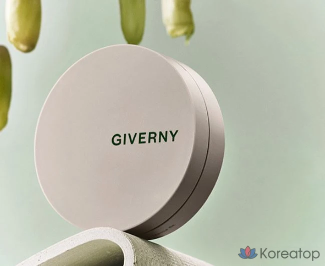 Кушон Giverny Milchak Matt Fit Cushion Foundation, оттенок 17C Porcelain, 12 г + 12 г, 1 шт., фото 3