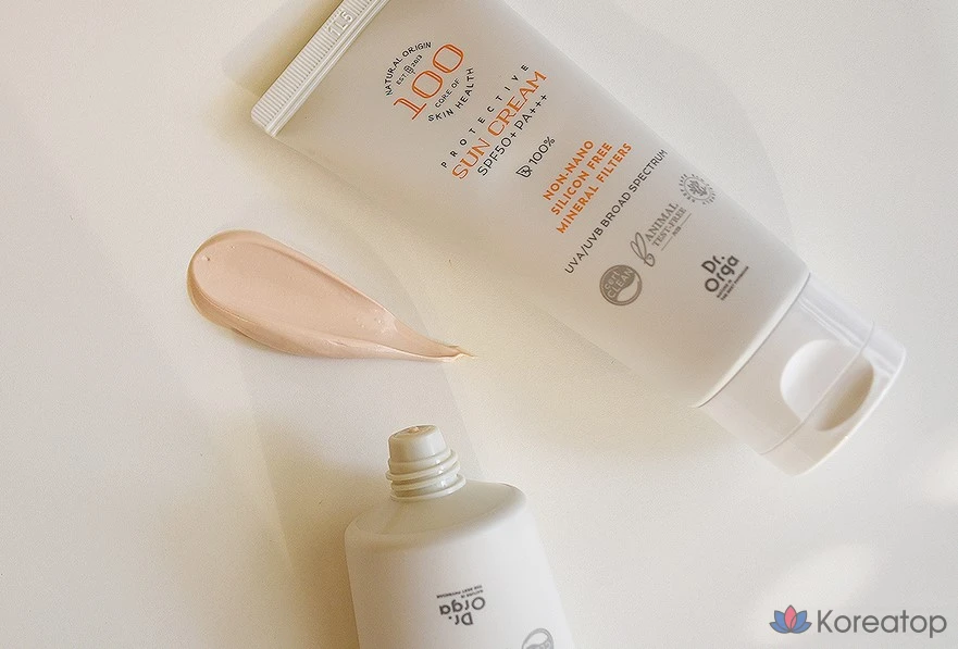 Солнцезащитный крем Dr. Orga 100 Sun Cream SPF50+ PA+++, 50 мл, 1 шт.