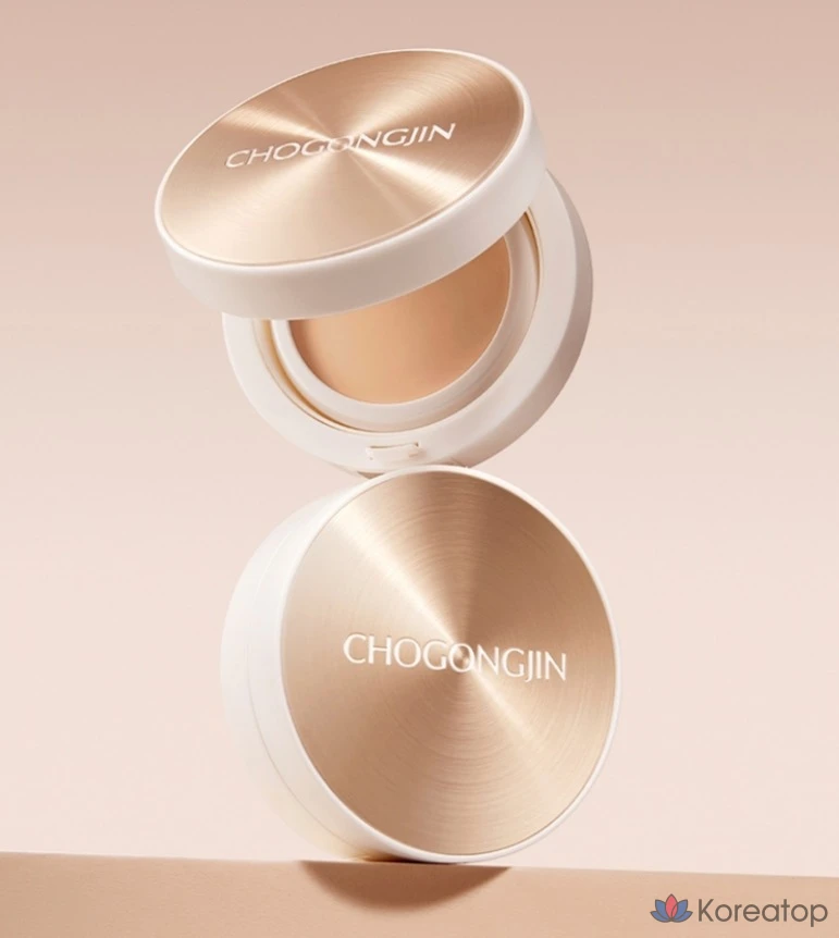 Кушон Chogongjin BB Pact Cushion, оттенок 21N Vanilla, 15 г, 1 шт.