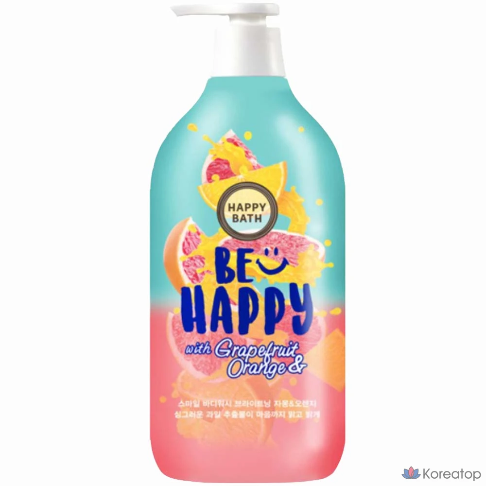 Гель для душа Happy Bath Brightening Grapefruit Orange Body Wash, 900 г, 1 шт., фото 2