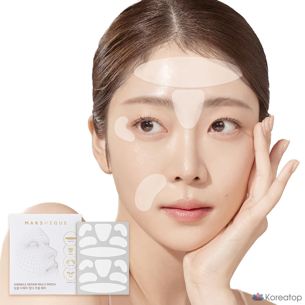 Патчи для лица Marshique Wrinkle Repair Nasolabial Folds Patch, 60 шт.