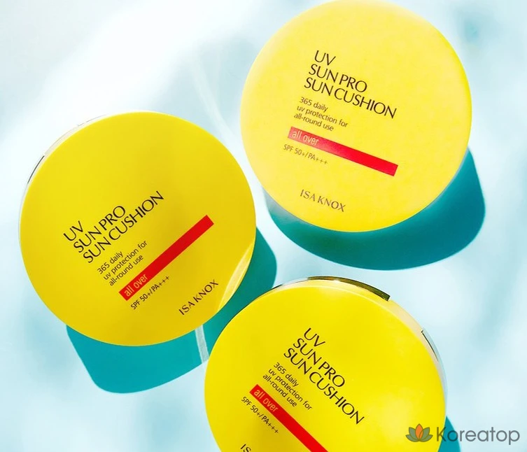 Кушон Isa Knox UV Sun Pro 365 All Over Big Sun Cushion SPF50+ PA+++, 23 г, 1 шт.
