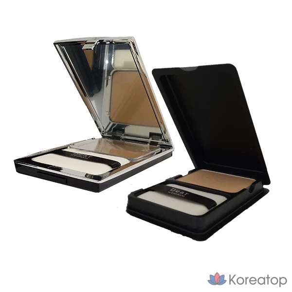 Пудра-компакт Enprani Dear By Enprani Perfect Wear Cover Pact, оттенок 23 Natural Beige, 1 шт.