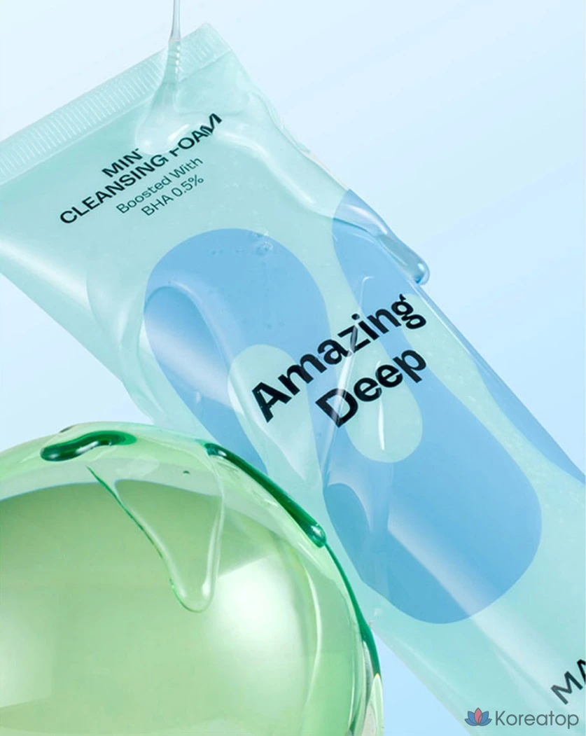 Очищающая пенка Mamonde Amazing Deep Mint Cleansing Foam, 120 мл, 1 шт.