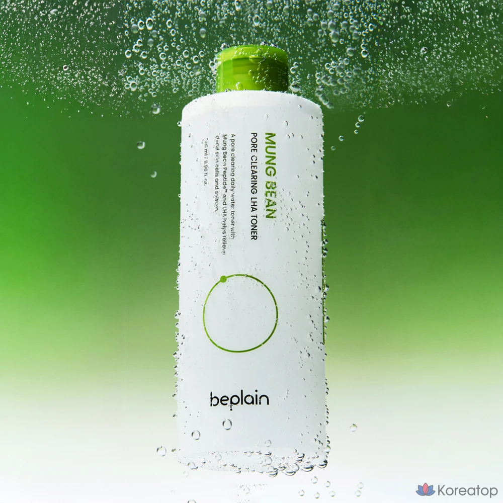Тонер Beplain Green Bean Pore Clearing LHA Toner, 265 мл, 1 шт.