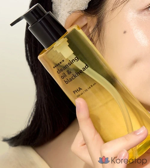 Гидрофильное масло HANSKIN Blackhead Cleansing Oil PHA, 400 мл, 1 шт., фото 3