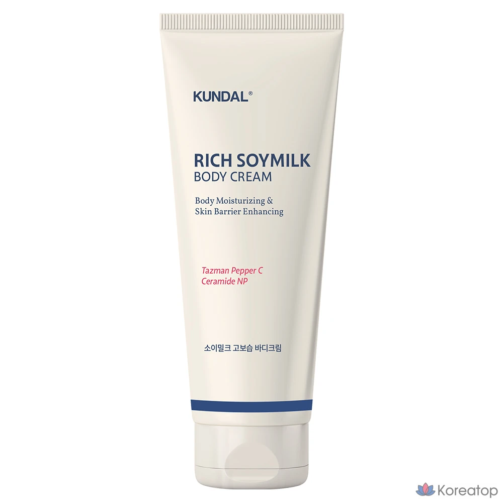 Боди-крем Kundal Rich Soymilk Body Cream Mellow Vanilla, 200 мл, 1 шт.