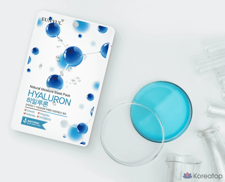 Тканевая маска для лица Eunyul Natural Hyaluron Mask, 150 шт., фото 3