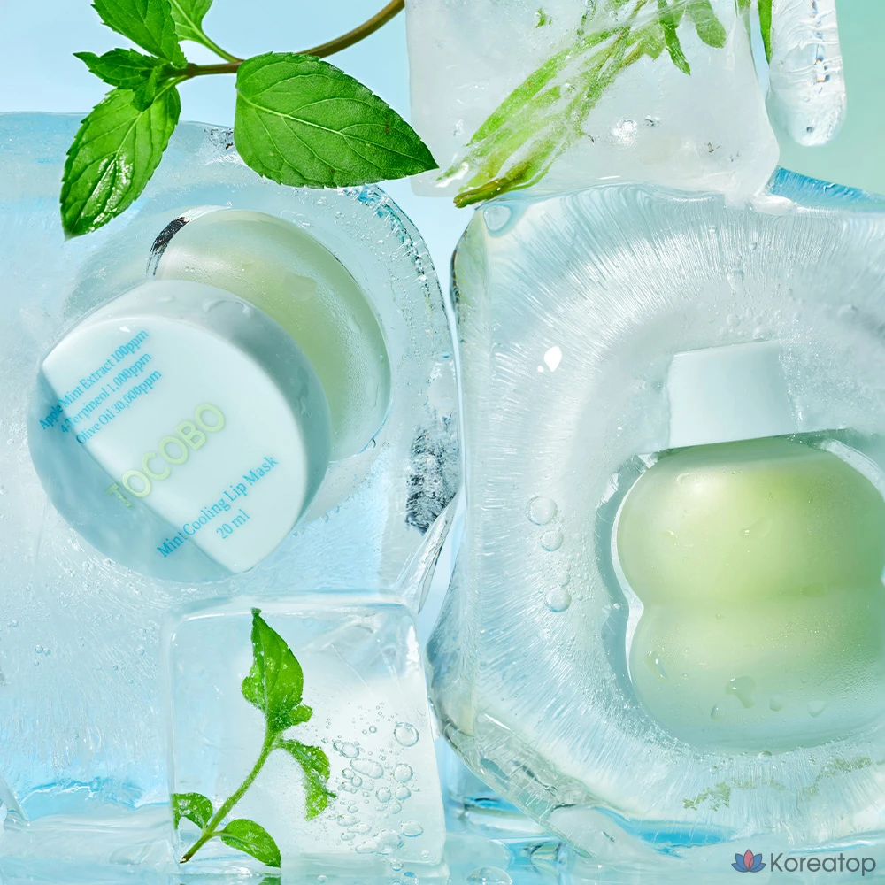 Бальзам для губ Tocobo Mint Cooling Lip Mask, 20 мл, 4 шт., фото 4