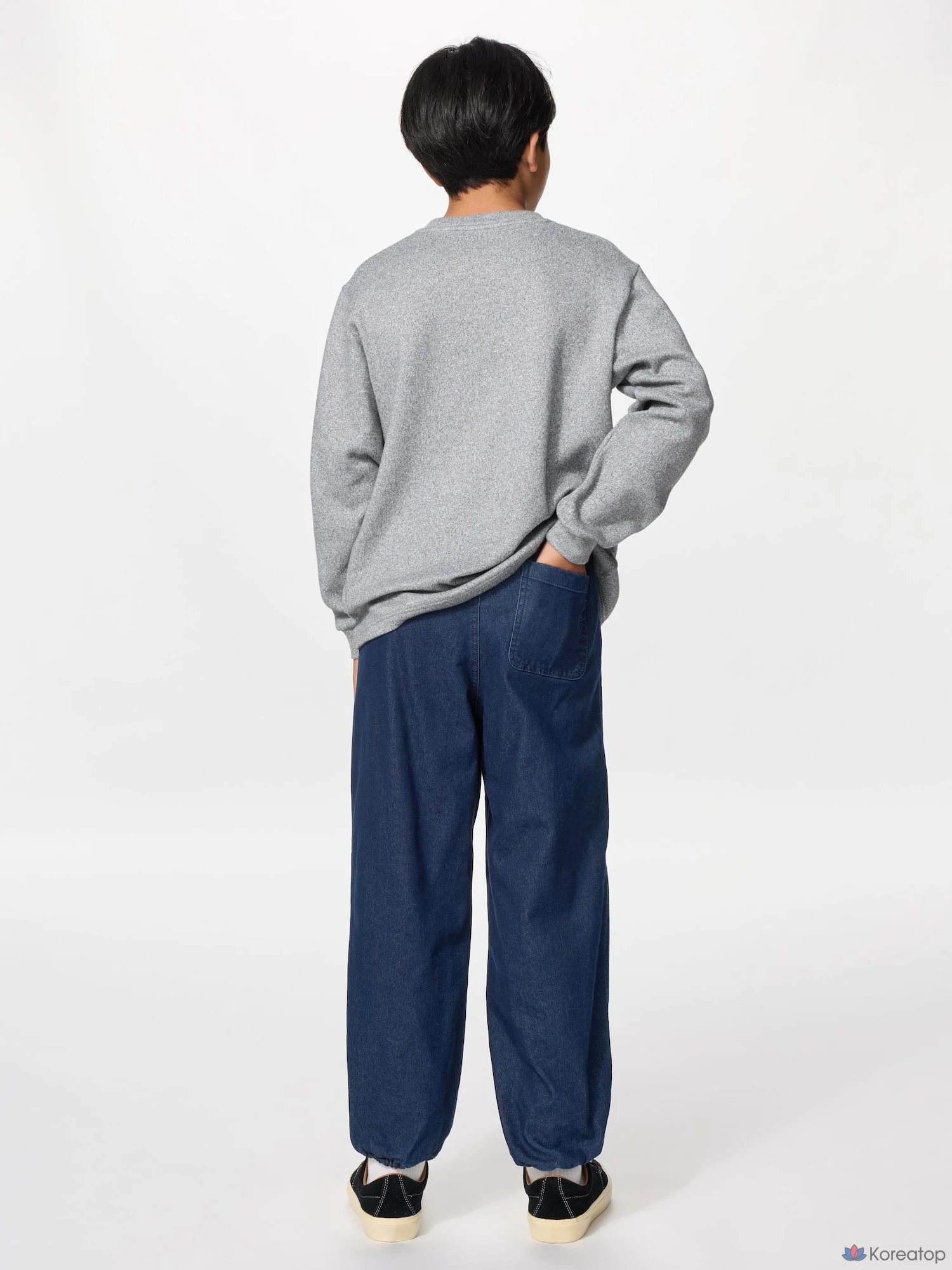 Брюки детские Uniqlo Warm Lined Pants Denim
