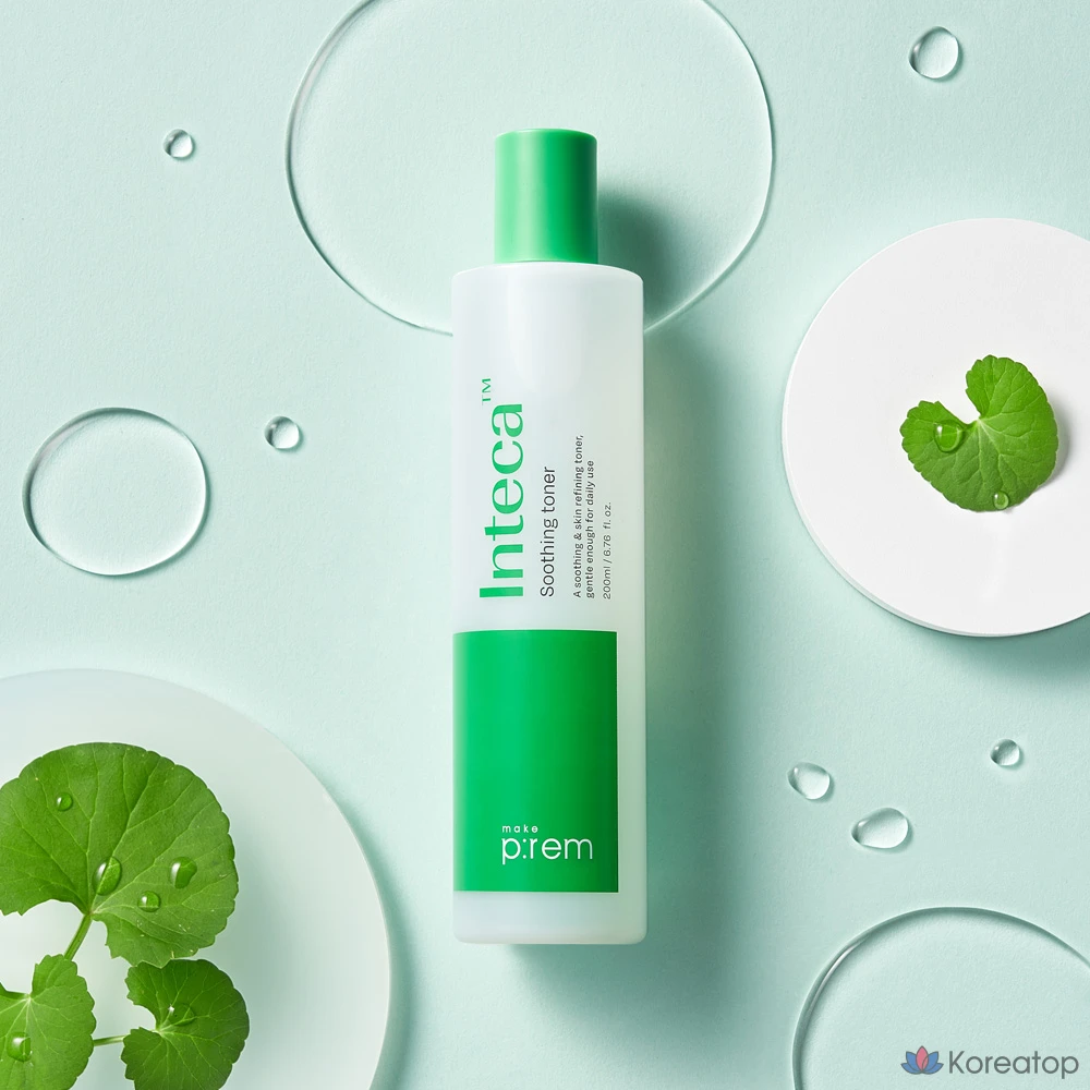 Тонер MAKE P:REM Inteca Soothing Toner, 200 мл, 1 шт.