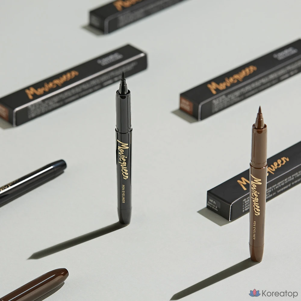 Подводка-карандаш для глаз KARADIUM Movie Star Pen Eyeliner, оттенок 02 Brown, 1 г, 1 шт.