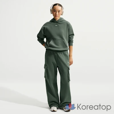 Худи женское Nike Studio Fleece Medium Weight Oversized Pullover Hoodie