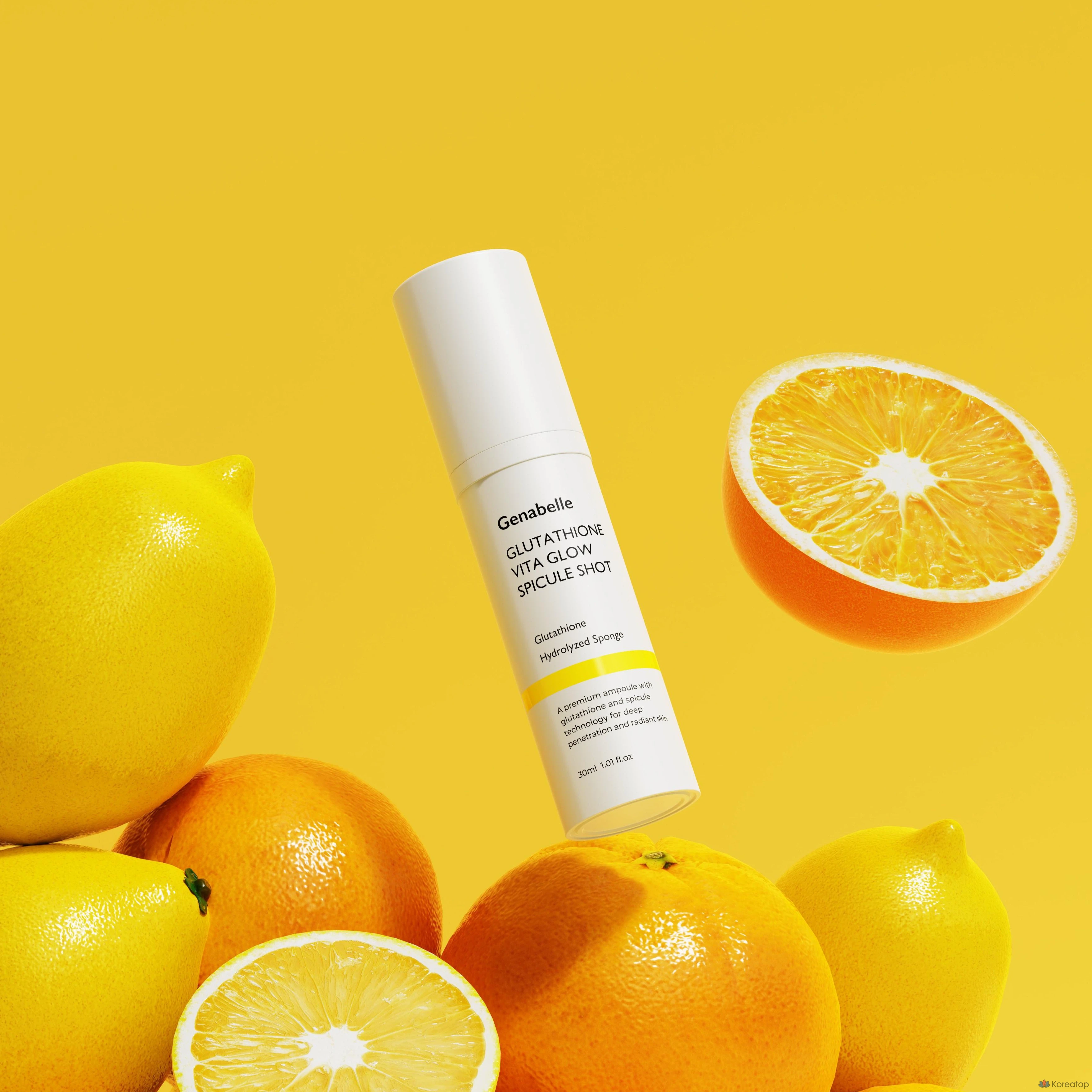 Ампульная сыворотка Genabelle Glutathione Vita Glow Spicule Shot Ampoule, 30 мл, 1 шт.