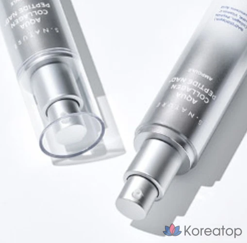 Ампульная сыворотка S.NATURE Aqua Collagen Peptide NAD Plus Ampoule, 50 мл, 1 шт.
