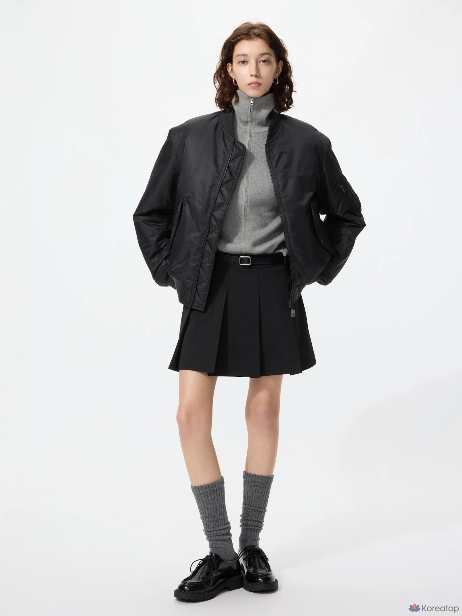 Носки Uniqlo Long Slouch Socks, 2 пары