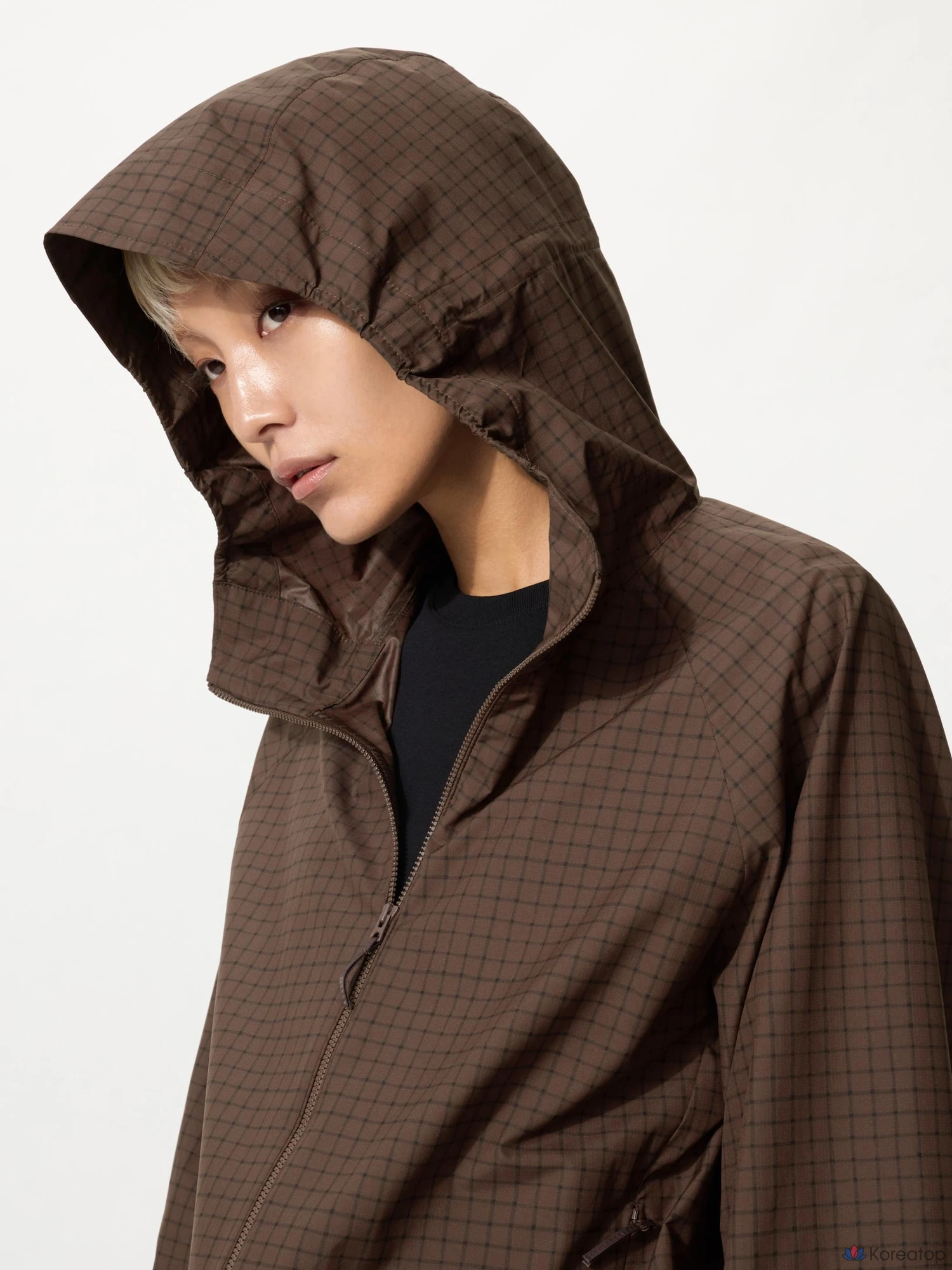 Парка Uniqlo Pocketable UV Protection Parka, с принтом