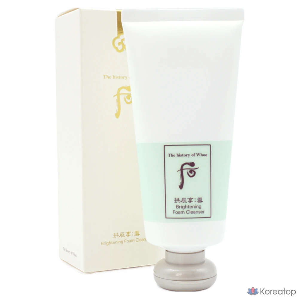 Очищающая пенка THE HISTORY OF WHOO Gongjinhyang Seol Brightening Cleansing Foam, 180 мл, 1 шт.