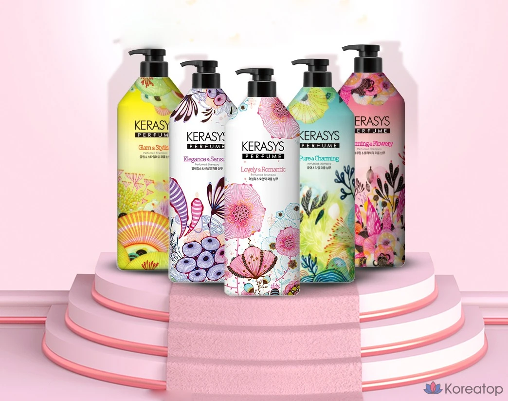 Шампунь KeraSys Lovely &amp; Romantic Perfume Shampoo, 980 мл, 1 шт.