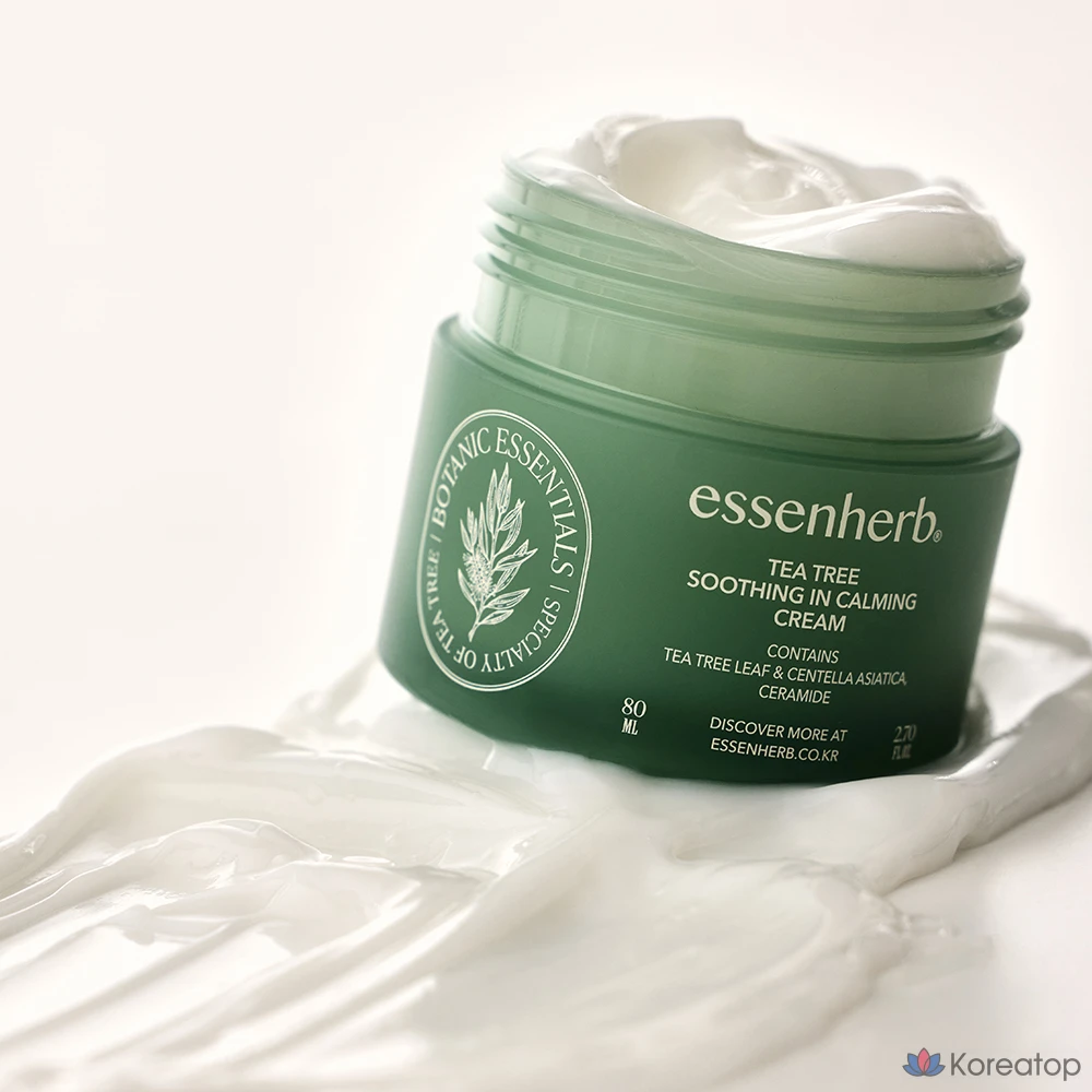 Крем EssenHerb Tea Tree Soothing In Calming Cream, 80 мл, 1 шт.