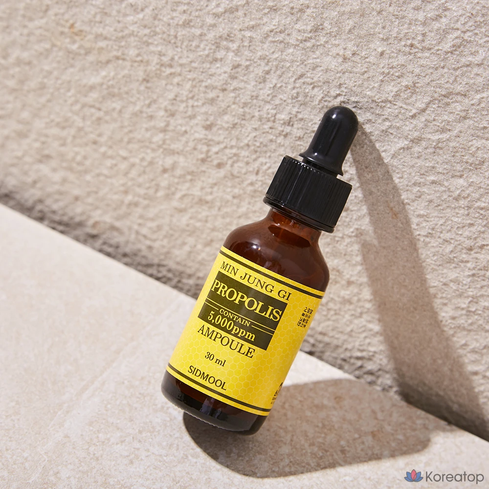 Ампульная сыворотка Sidmool Minjunggi Propolis Ampoule 5000ppm, 30 мл, 1 шт., фото 4
