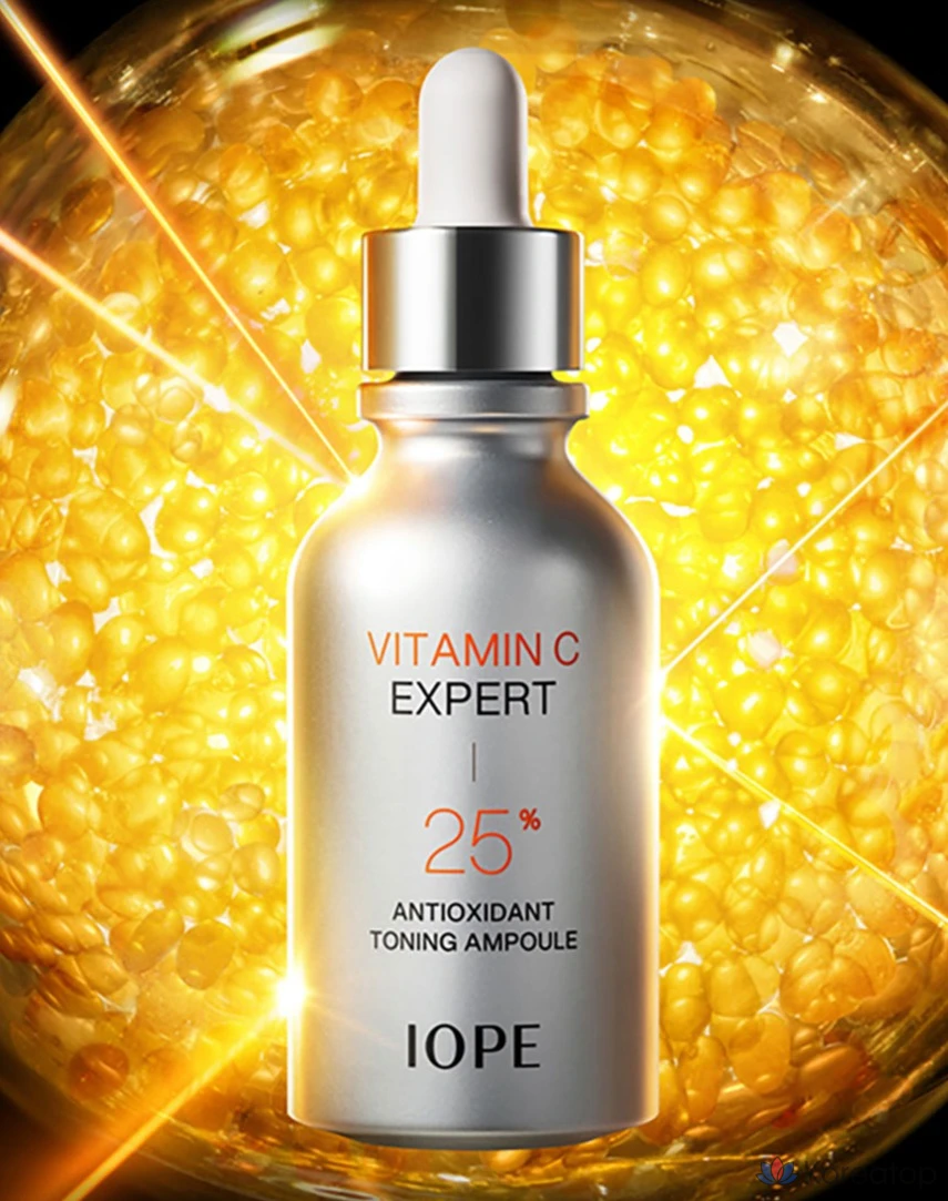 Ампульная сыворотка IOPE Vitamin C Expert Antioxidant Toning Ampoule, 23 мл, 1 шт.