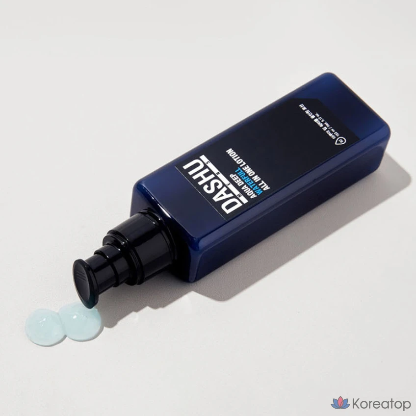 Набор для ухода DASHU Men's Aqua Deep Poten Toner + Waterful All-in-One Lotion Set, 1 шт.