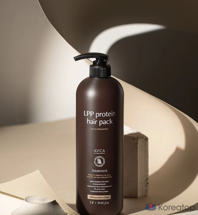Восстанавливающий уход AVCA LPP Protein Hair Pack Treatment, 1 л, 1 шт.