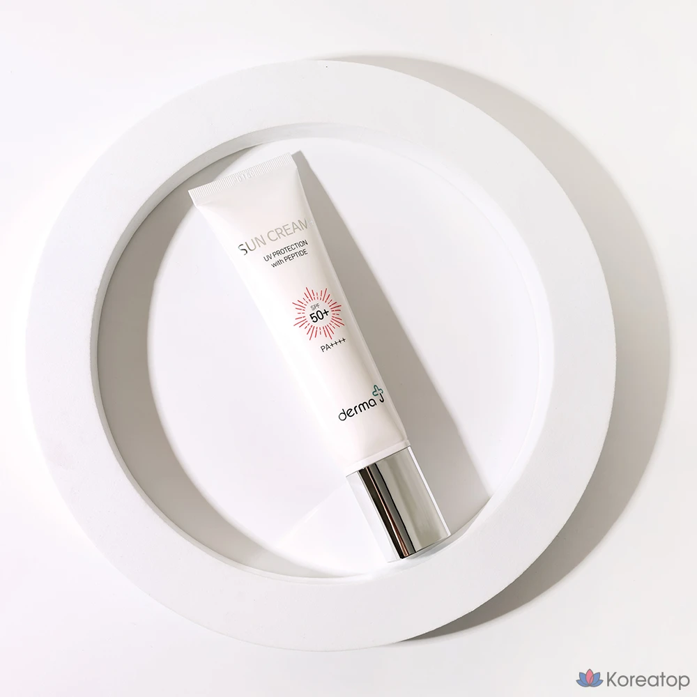 Солнцезащитный крем Derma J Peptastin Sun Cream Plus SPF50+ PA++++, 50 мл, 1 шт.