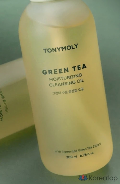 Гидрофильное масло Tony Moly Green Tea Moisture Cleansing Oil, 200 мл, 1 шт.