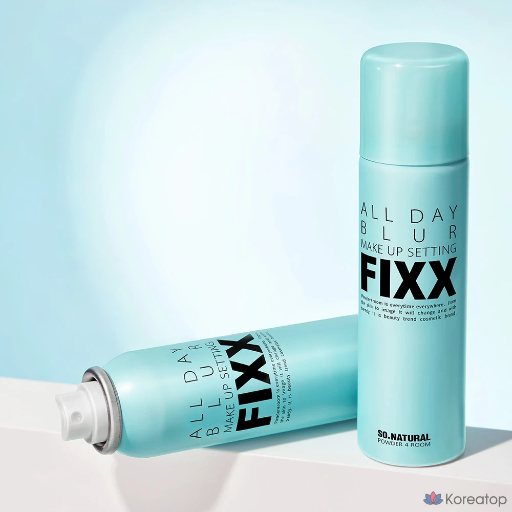 Фиксирующая пудра So Natural All Day Blur Makeup Setting Fixer, 75 мл, 1 шт.