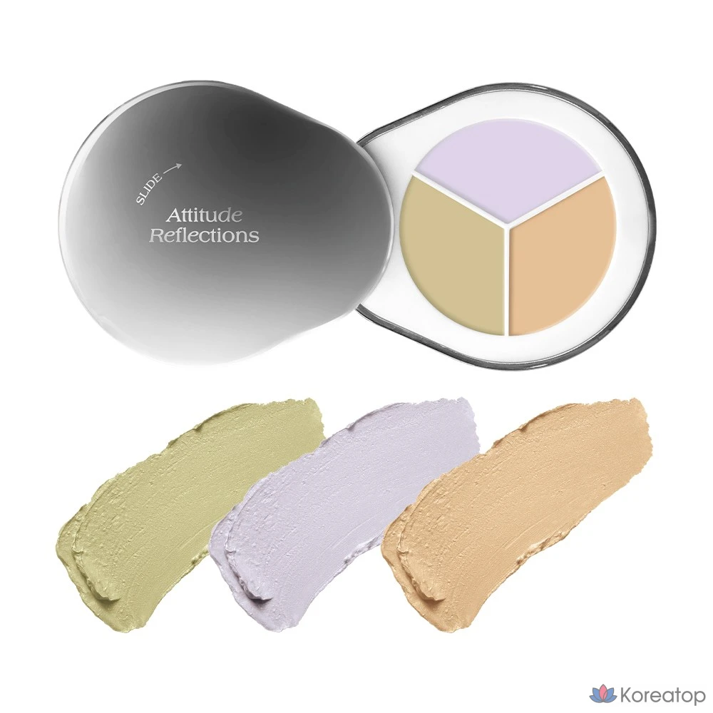 Консилер Dear.A Perfect Cover Concealer Palette Puff, оттенок C03, 4 шт.