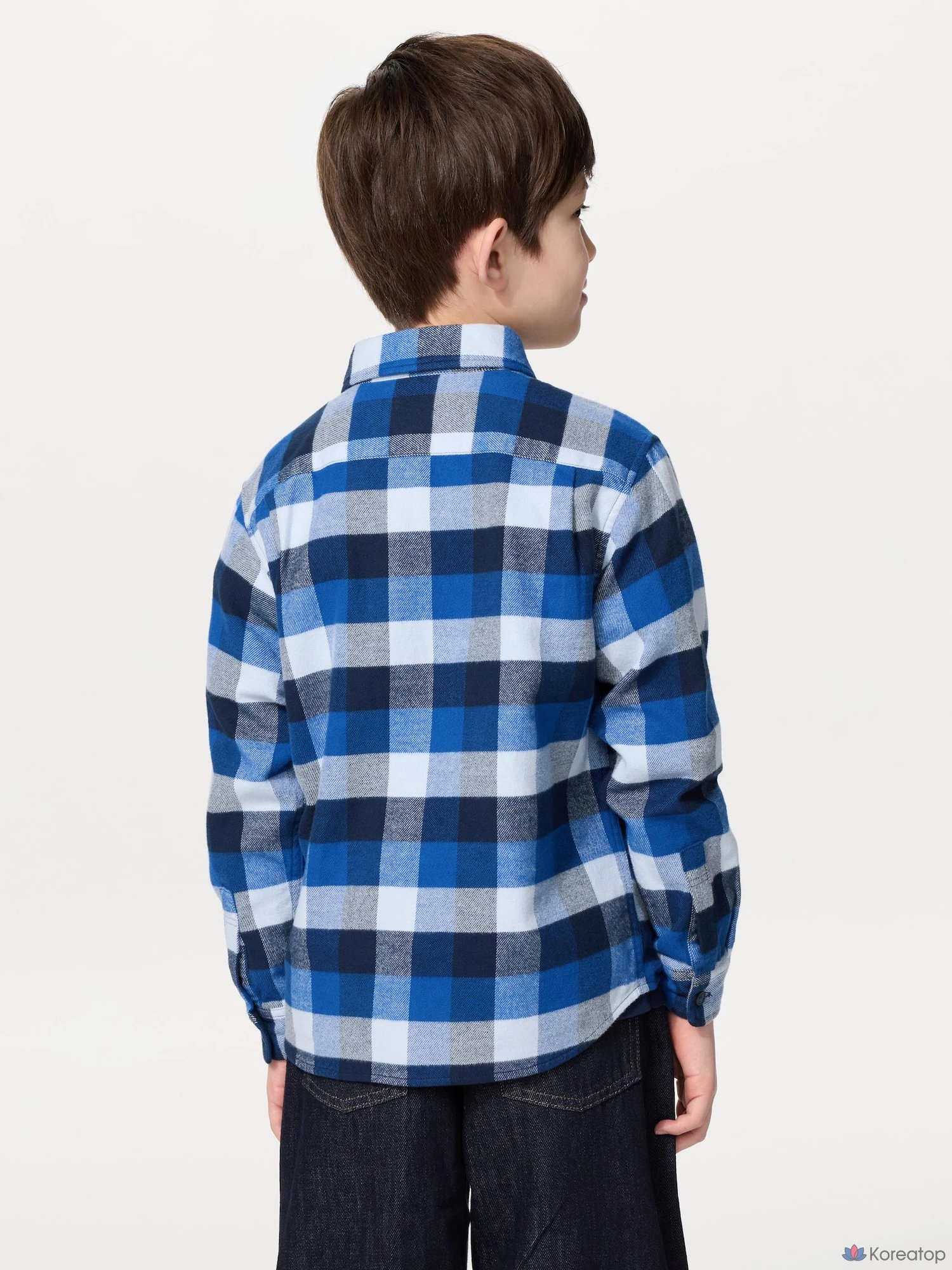 Рубашка детская Uniqlo Flannel Check Shirt C