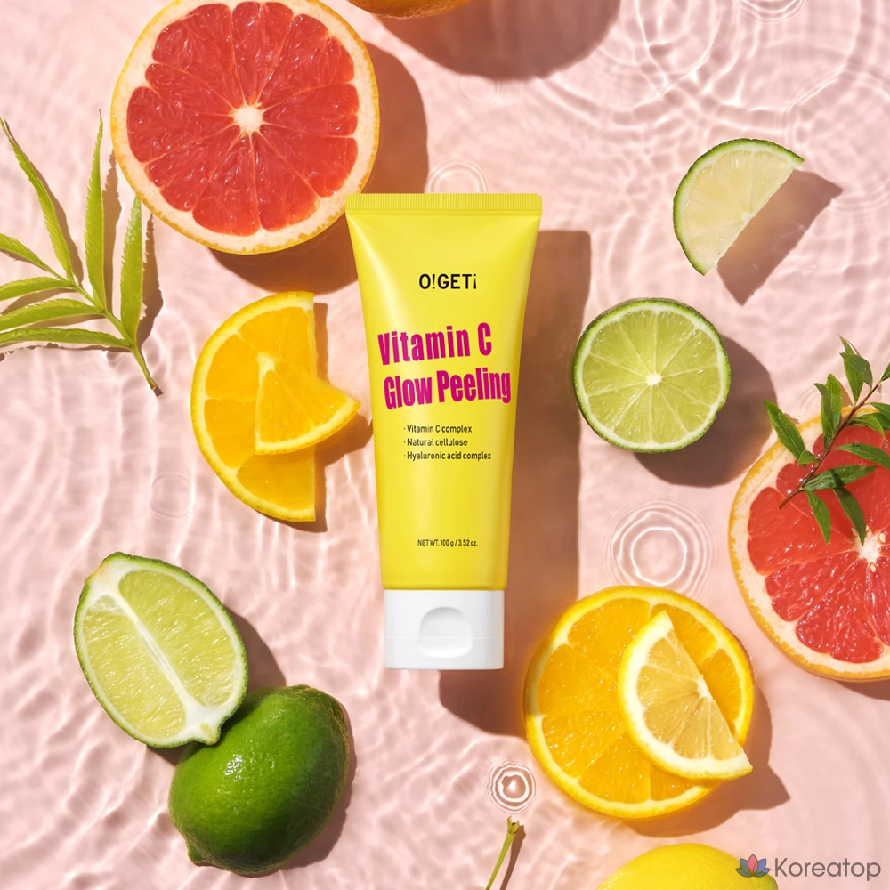 Пилинг O!GETi Vitamin C Glow Peeling Gel, 100 г, 1 шт.