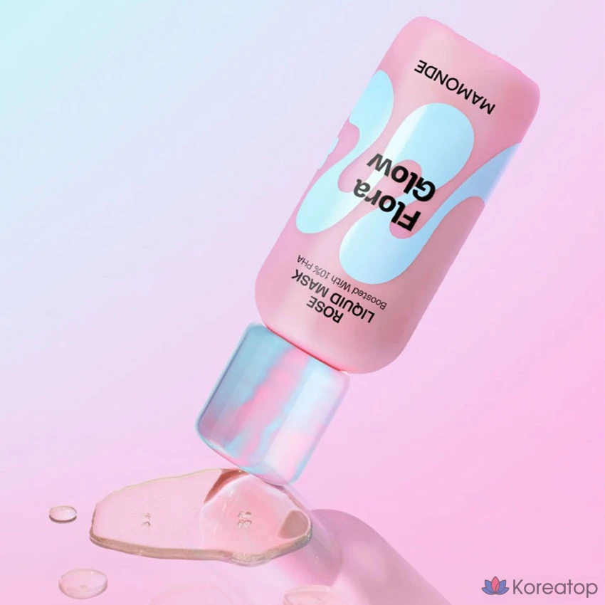 Жидкая маска-тонер для лица Mamonde Flora Glow Rose Liquid Mask, 80 мл, 1 шт.