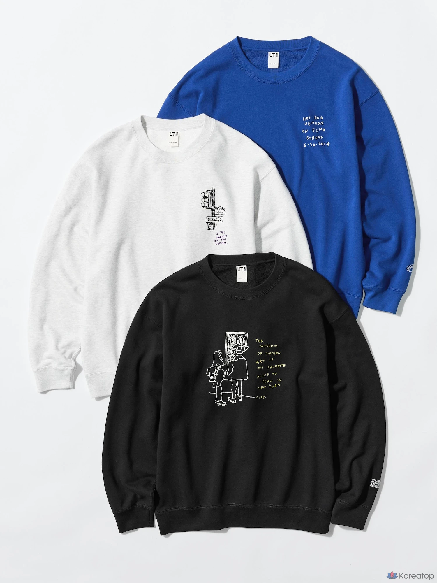 Свитшот Uniqlo Jason Polan Sweatshirt C