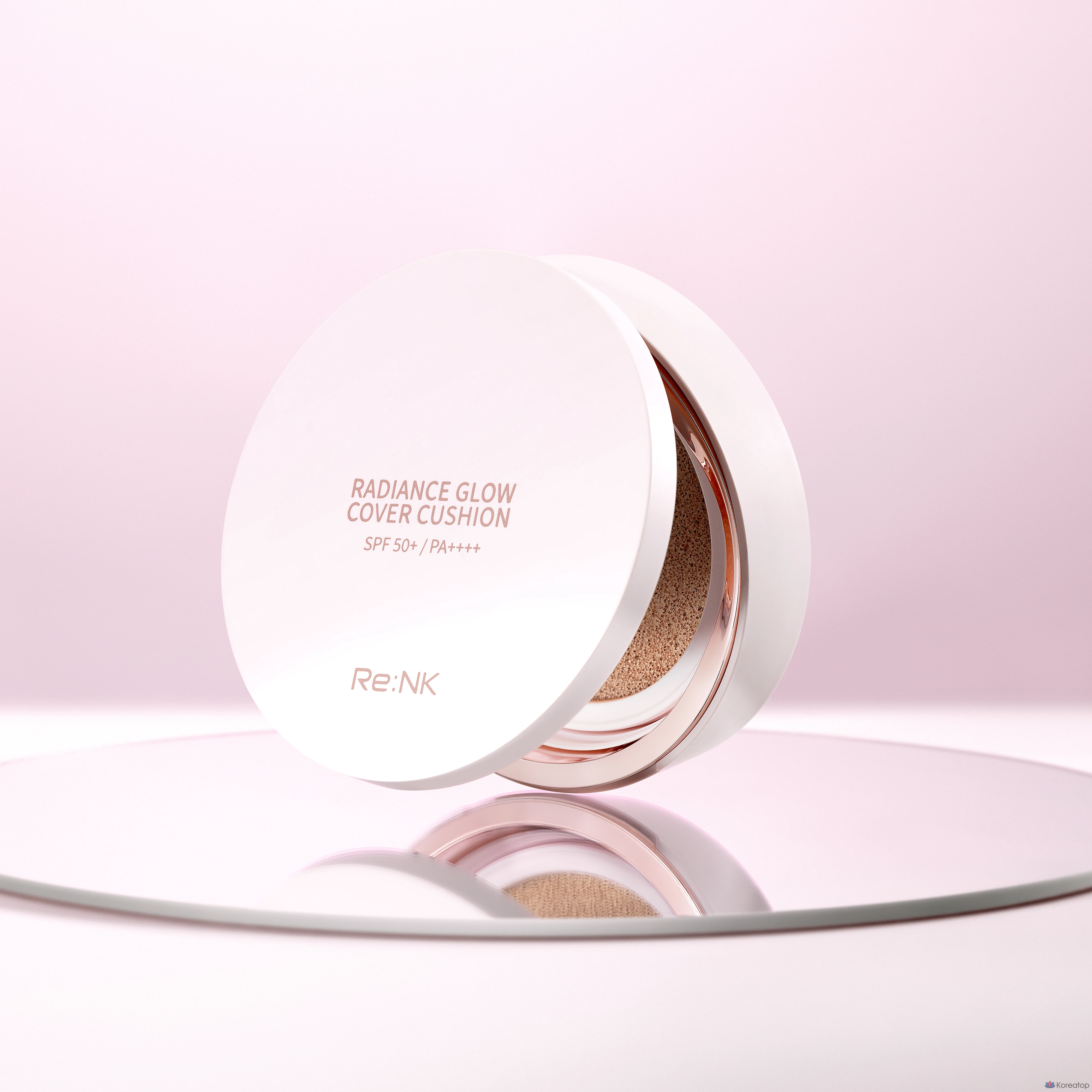 Кушон Re:Nk Pink Radiance Glow Cover Cushion, оттенок 020 Natural, 15 г, 1 шт.
