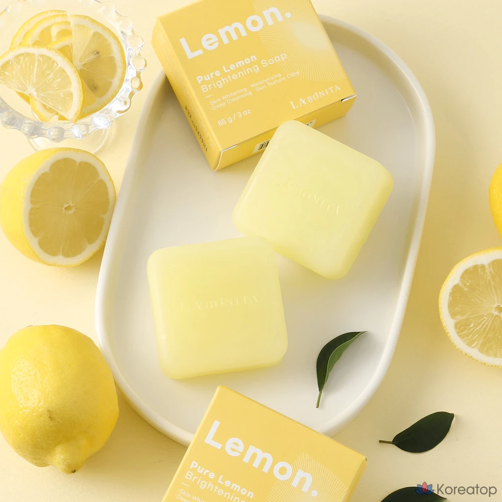 Мыло для умывания Labonita Pure Lemon Brightening Soap, 85 г, 1 шт.