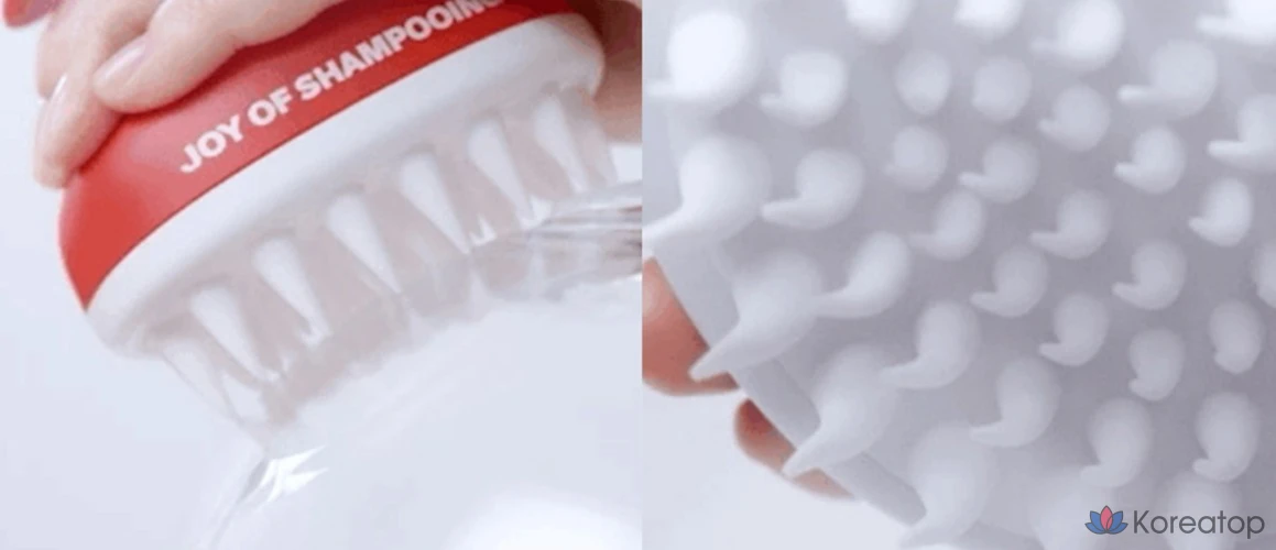 Шампунь-скраб для кожи головы Dr. Forhair Scalp Exfoliator Shampoo Brush, смешанный цвет, 1 шт.