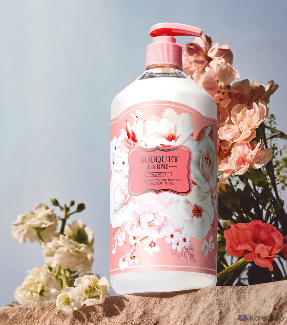 Кондиционер для волос Bouquet Garni Deep Perfume Volume Treatment White Musk, 1 л, 1 шт.