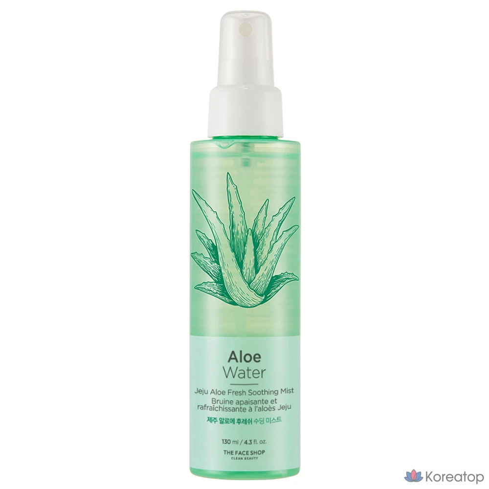 Мист для лица The Face Shop Aloe Fresh Soothing Mist, 130 мл, 1 шт.