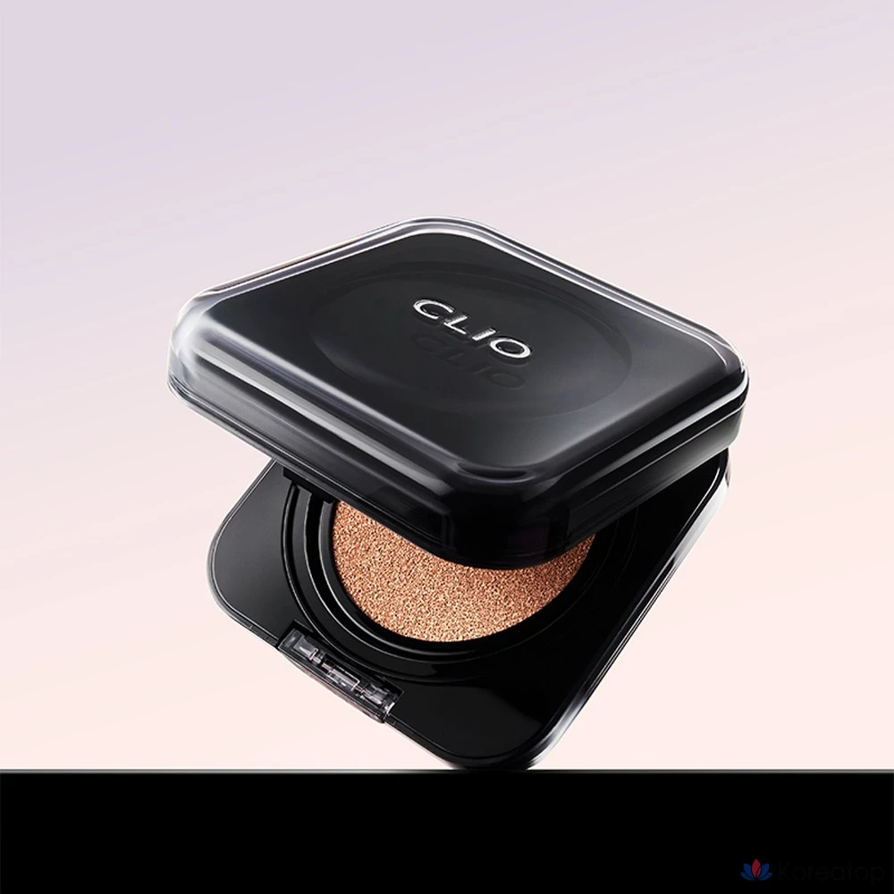 Кушон Clio Kill Cover Founwear Cushion Set (Основной блок + Рефил + 2 спонжа), оттенок 19N Porcelain, 1 шт.