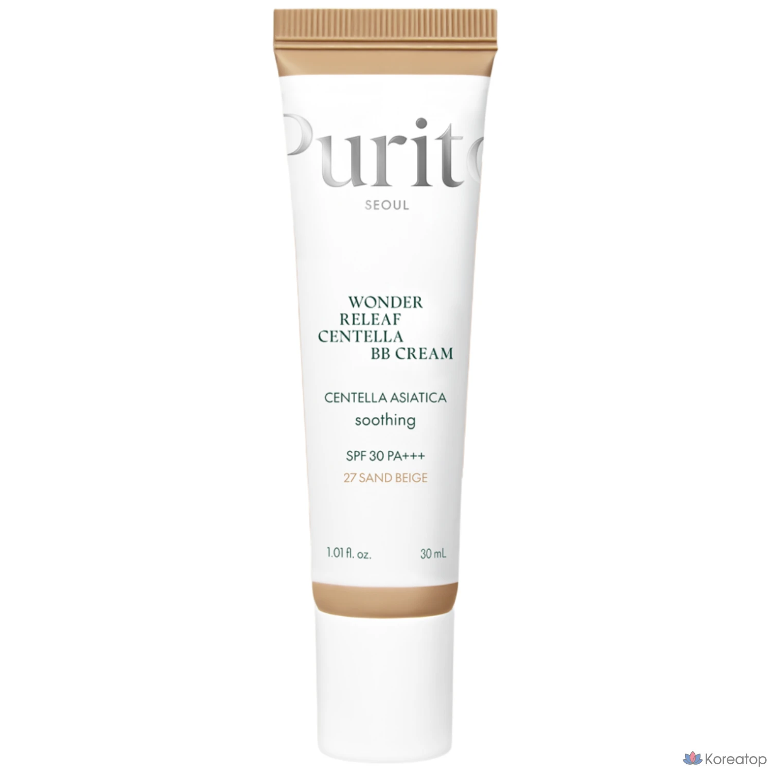 BB-крем PURITO Wonder Relief Centella BB Cream, оттенок #27 Sand Beige, 30 мл, 1 шт.