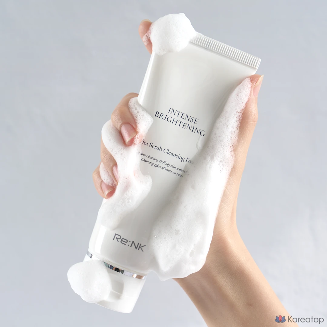 Очищающая пенка Re:Nk Intense Brightening Vita Scrub Cleansing Foam, 120 мл, 1 шт.