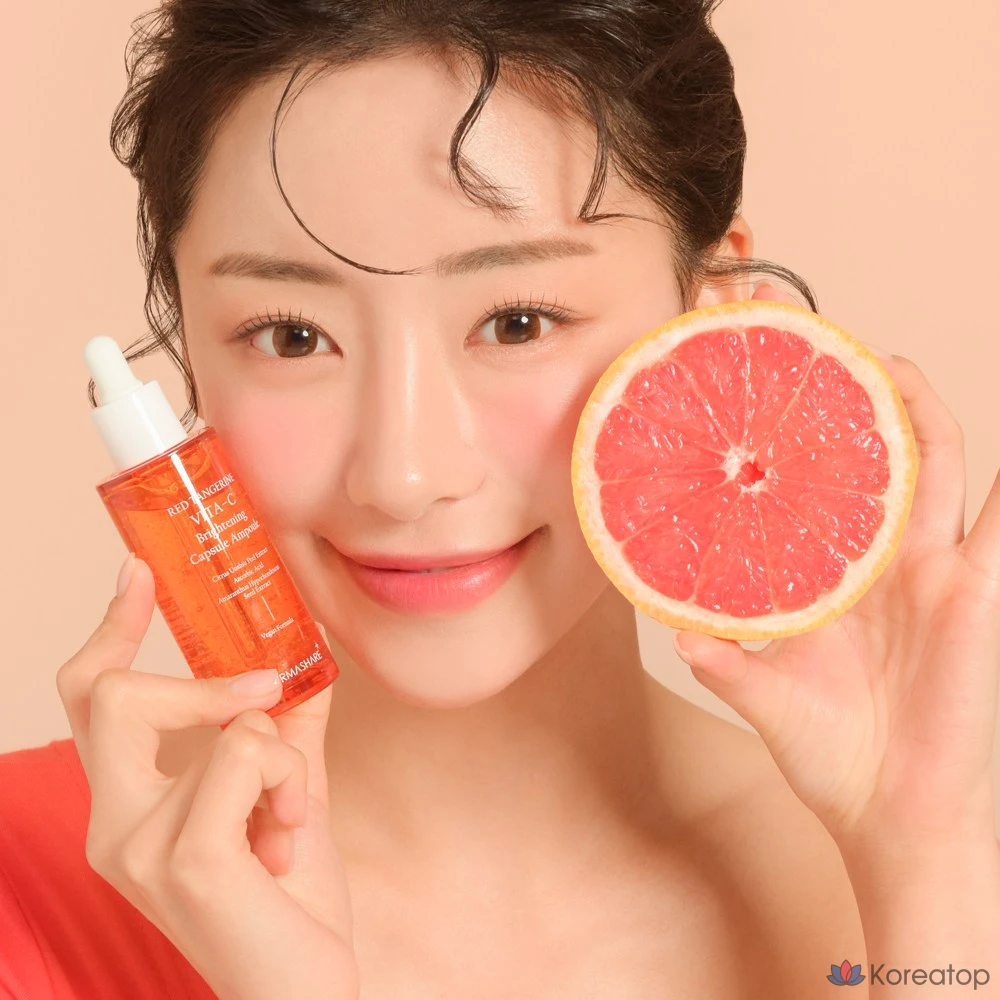 Ампульная сыворотка Dermashare Red Hyang Vita C Brightening Capsule Ampoule, 50 мл, 1 шт.